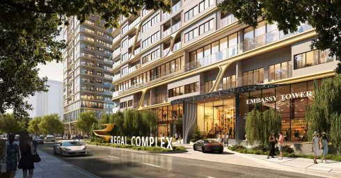 Mở bán đợt 1 từ CĐT - CK đến 20% - căn hộ Regal Complex hạng sang trực diện sông Cổ Cò